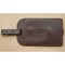 Dacasso Chocolate Brown Leather Luggage Tag AG-3498 - alternate 3